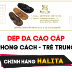 Giày dép da cao cấp Halita